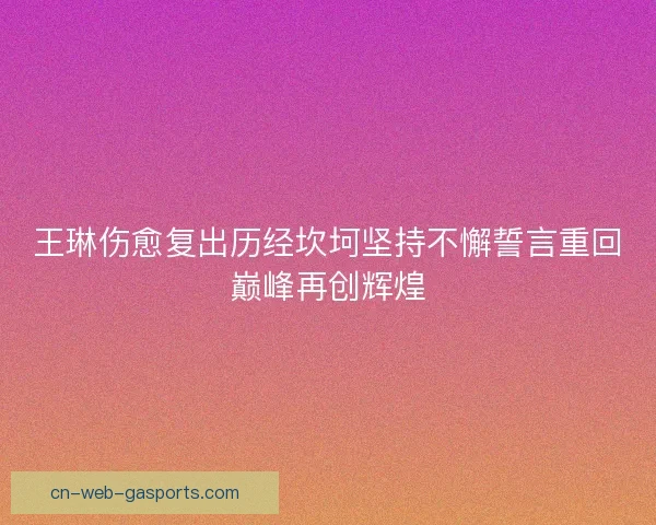 王琳伤愈复出历经坎坷坚持不懈誓言重回巅峰再创辉煌